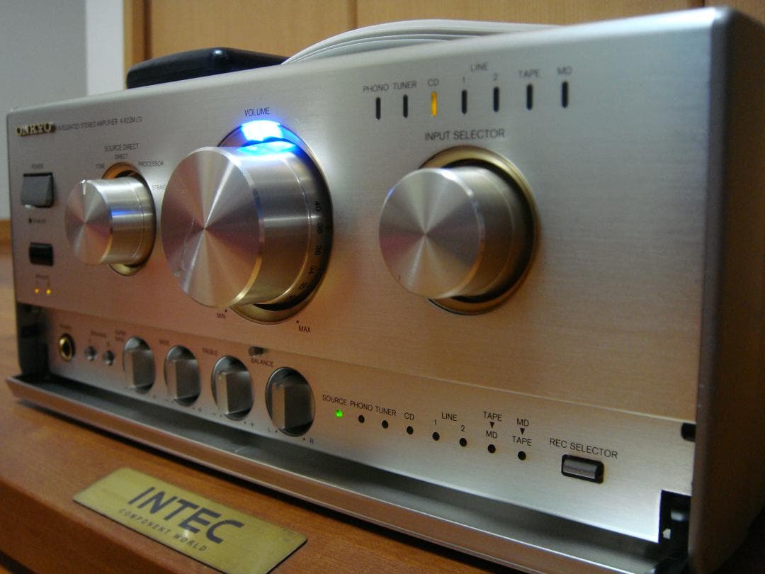 整備済 程度良 ONKYOオンキョー プリメイン A-922M LTDリモコン付