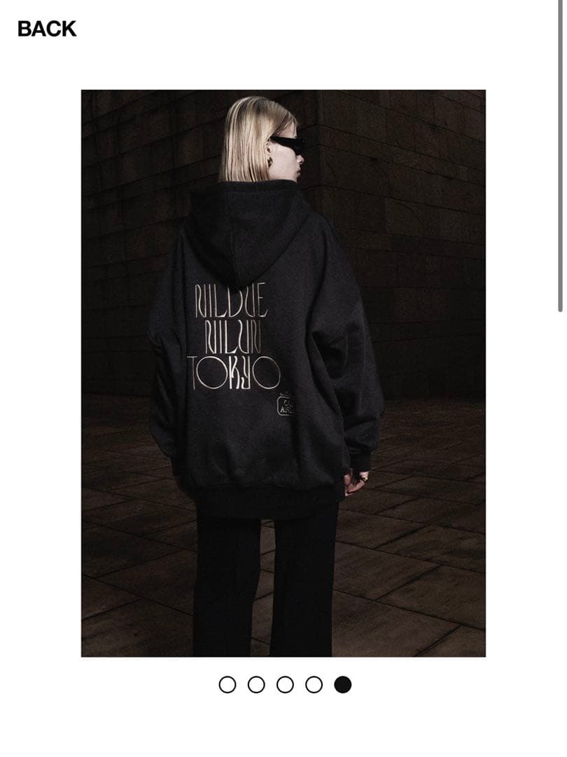 【ソールド品】NIL DUE/NIL UN TOKYO パーカー