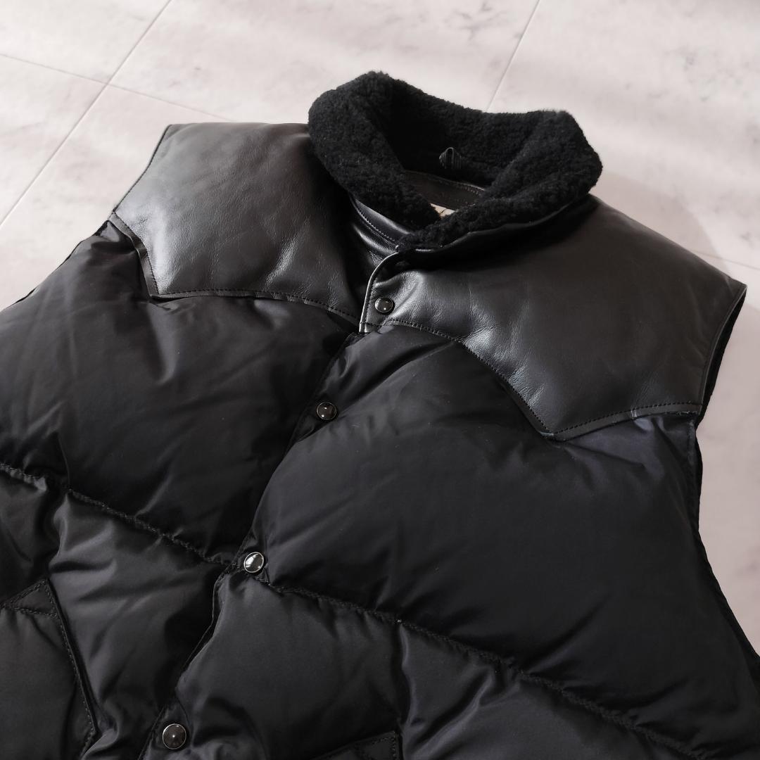 ロッキーマウンテンフェザーベッド クリスティベスト 42 XL ブラック 日本製