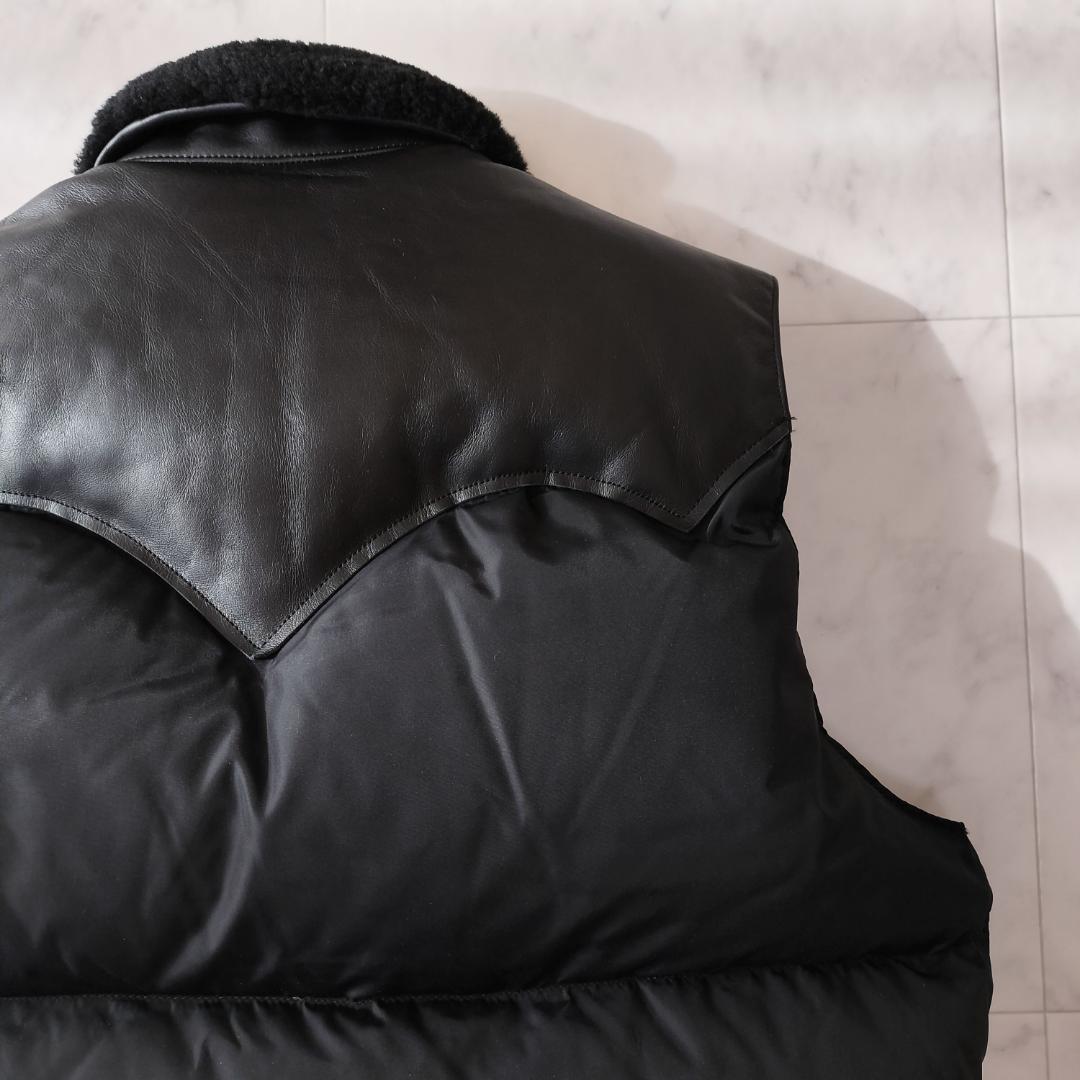 ロッキーマウンテンフェザーベッド クリスティベスト 42 XL ブラック 日本製