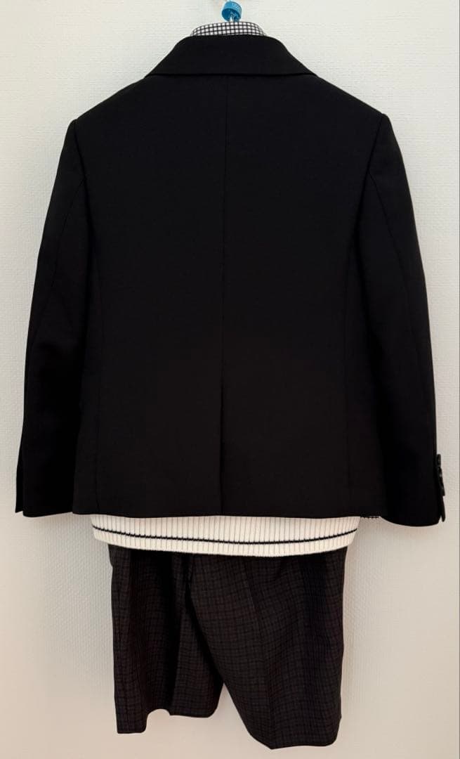 【美品】CHOPIN blue フォーマルスーツ 120男の子 ブラック