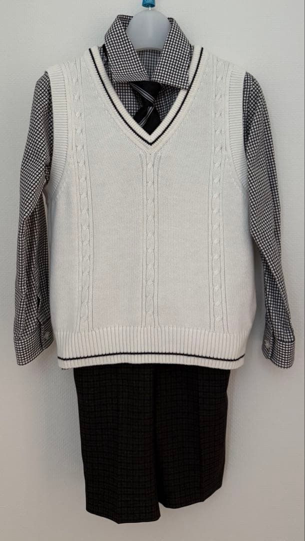 【美品】CHOPIN blue フォーマルスーツ 120男の子 ブラック