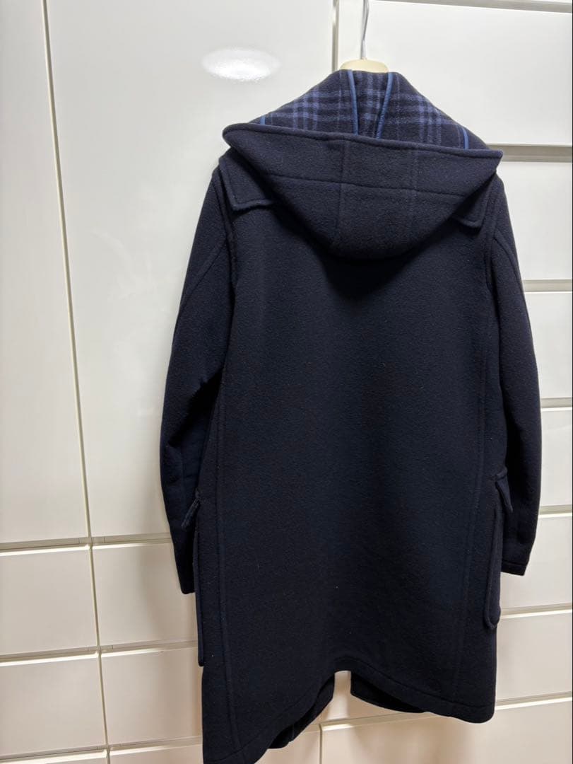 バーバリーロンドン ブルーレーベル ダッフルコート ネイビー Mサイズ