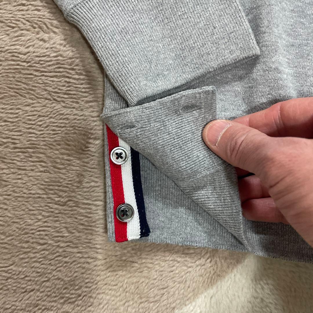 （新品）トムブラウン Thom Browne スウェット 0サイズ ライトグレー