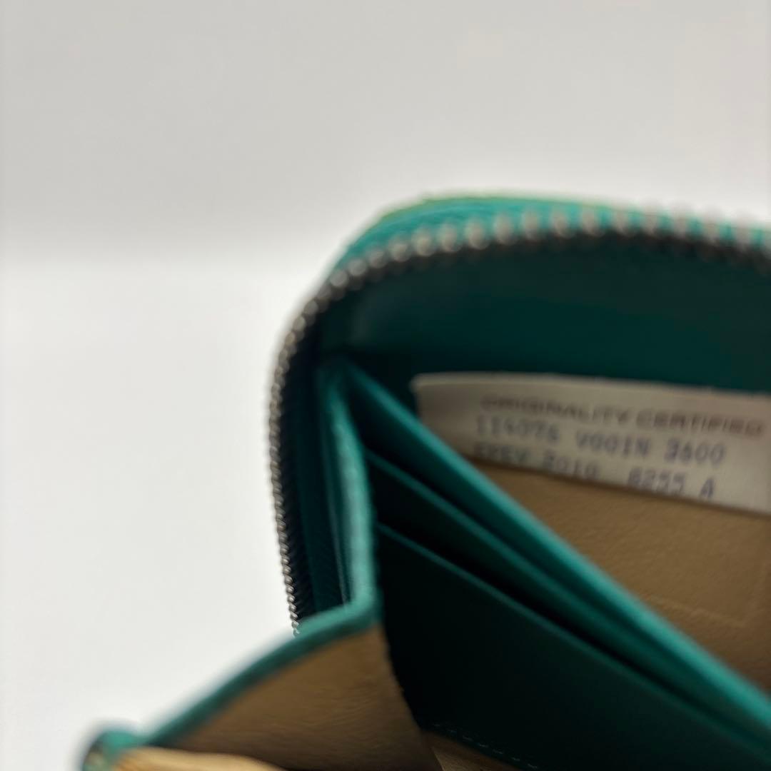 ◆正規品◆ボッティガヴェネタイントレチャート ラウンドファスナー長財布オマケ付き