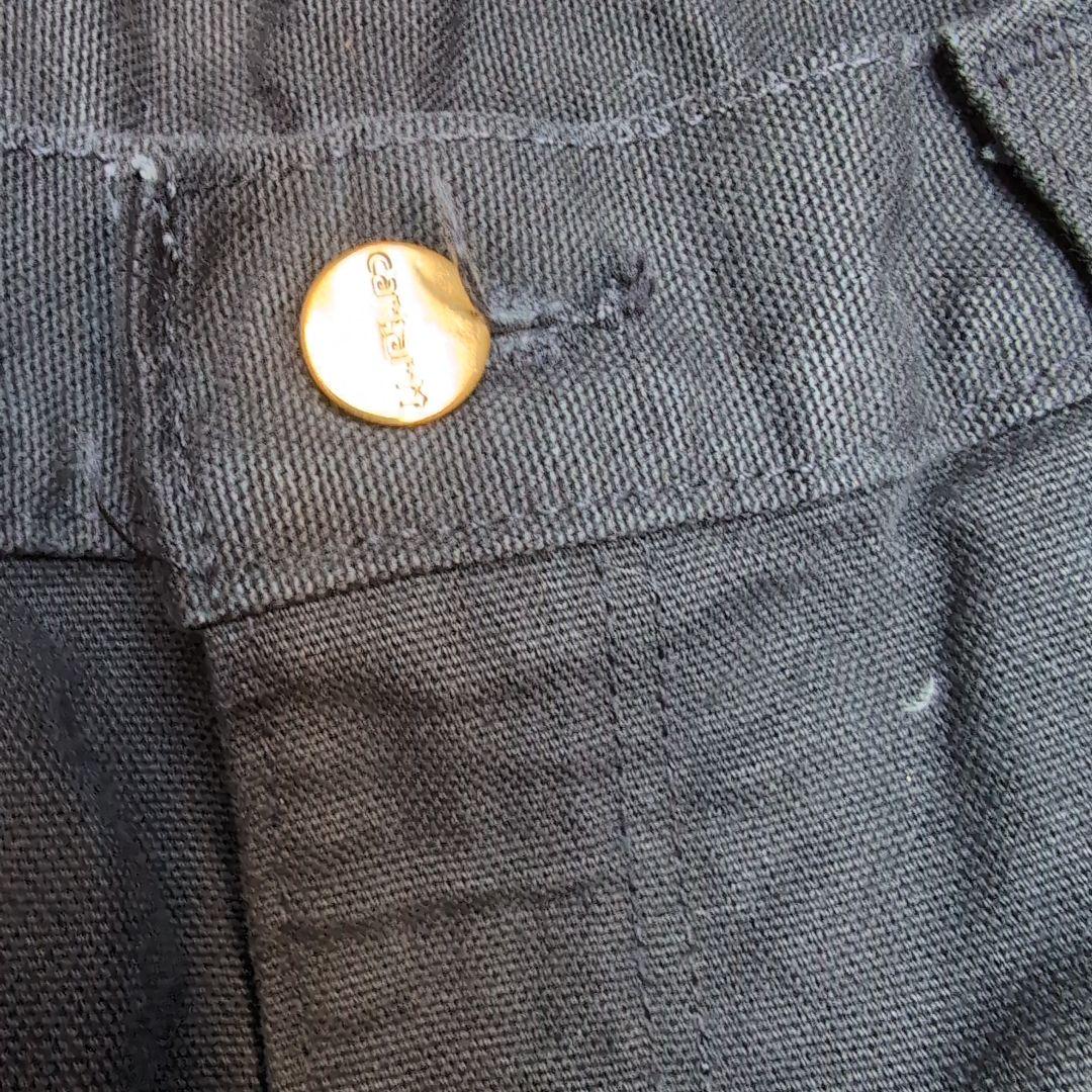 Carhartt ダブルニー　ブラック　B01　34×32　メキシコ製
