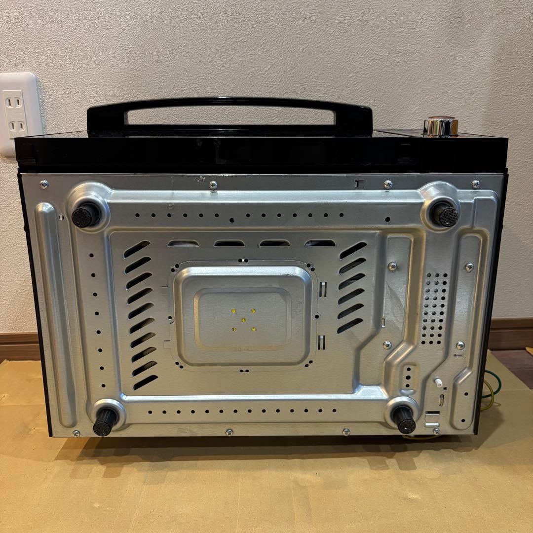 ツインバード MW-FS18B フラットオーブンレンジ 18L 2021年製