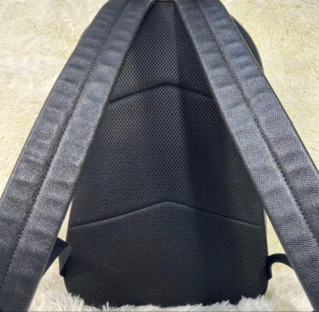 コーチ　リュック　グラハム　ガンメタル　ベケット　レザー　ブラック