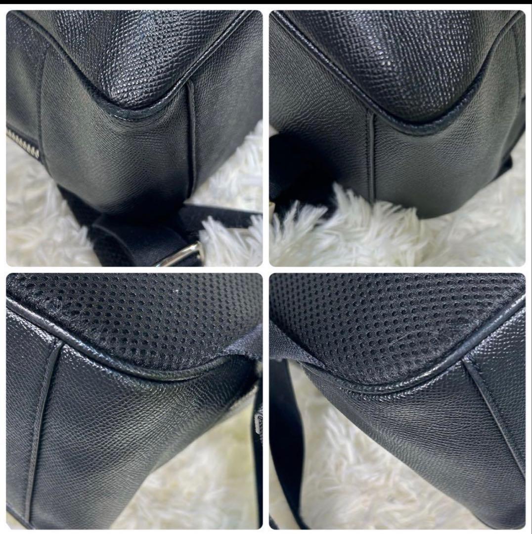 コーチ　リュック　グラハム　ガンメタル　ベケット　レザー　ブラック