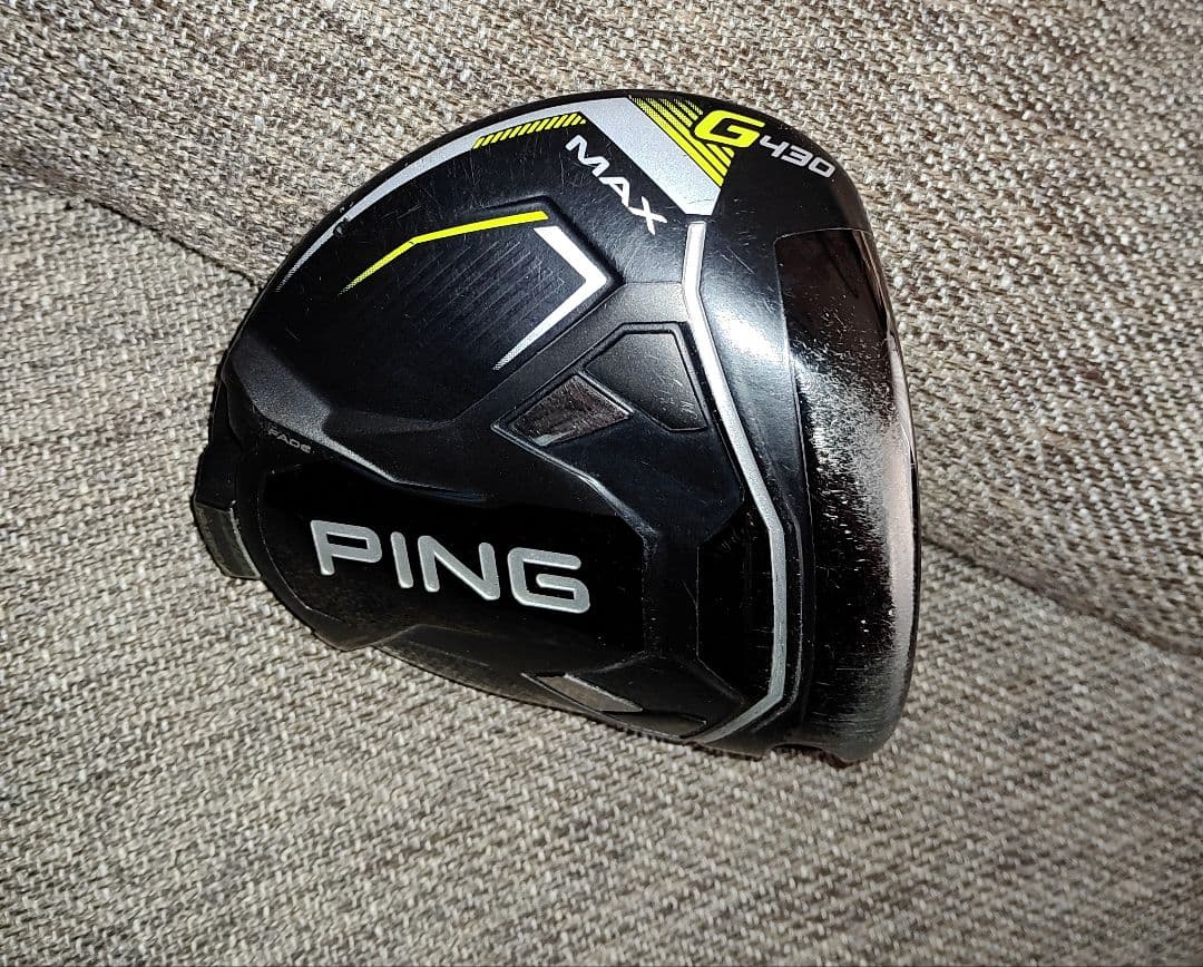 PING G430MAXドライバーヘッド10.5°　レンチ、カバー付き