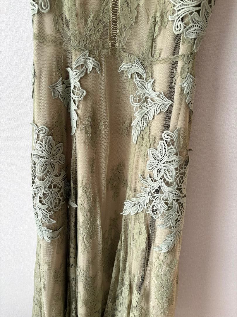 【送料込み】FRAY I.D フレイアイディー　レースモチーフドレス