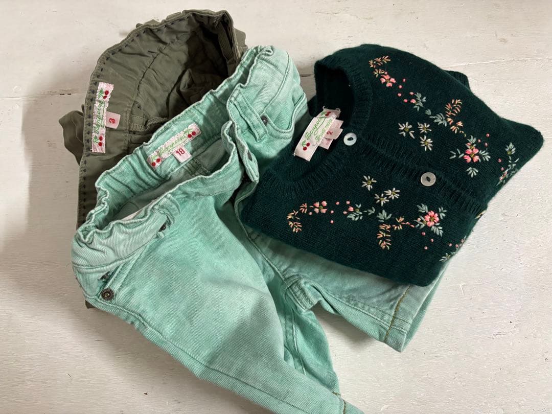 【43枚まとめ売り】　BON POINT ブランド子供服　女の子　80〜100