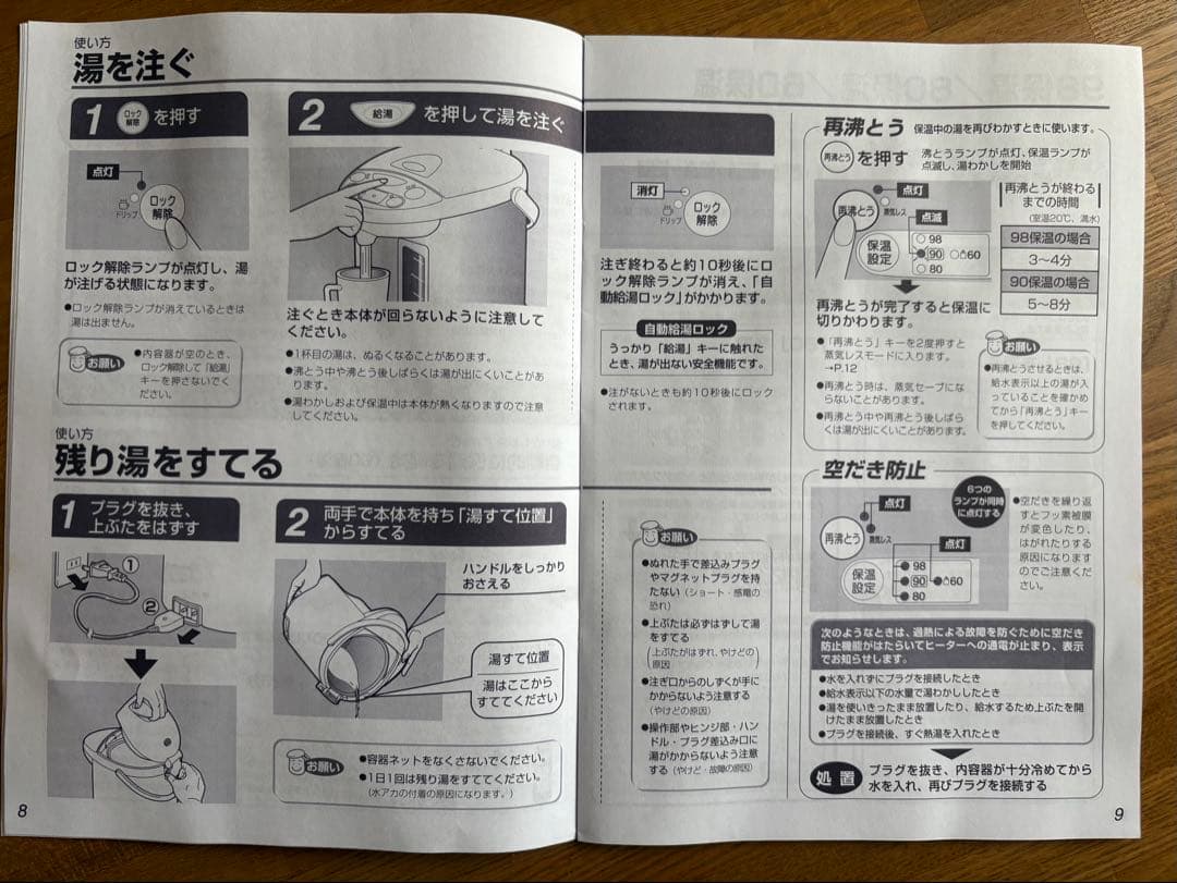象印 CD-WF22-CF 電気ポット 2.2L