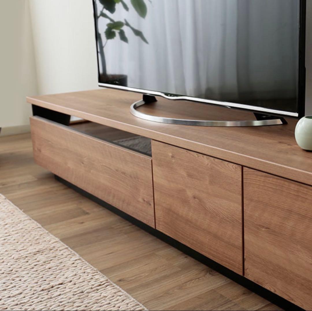 LOWYA テレビ台　ローボード　180cm シャビーナチュラル
