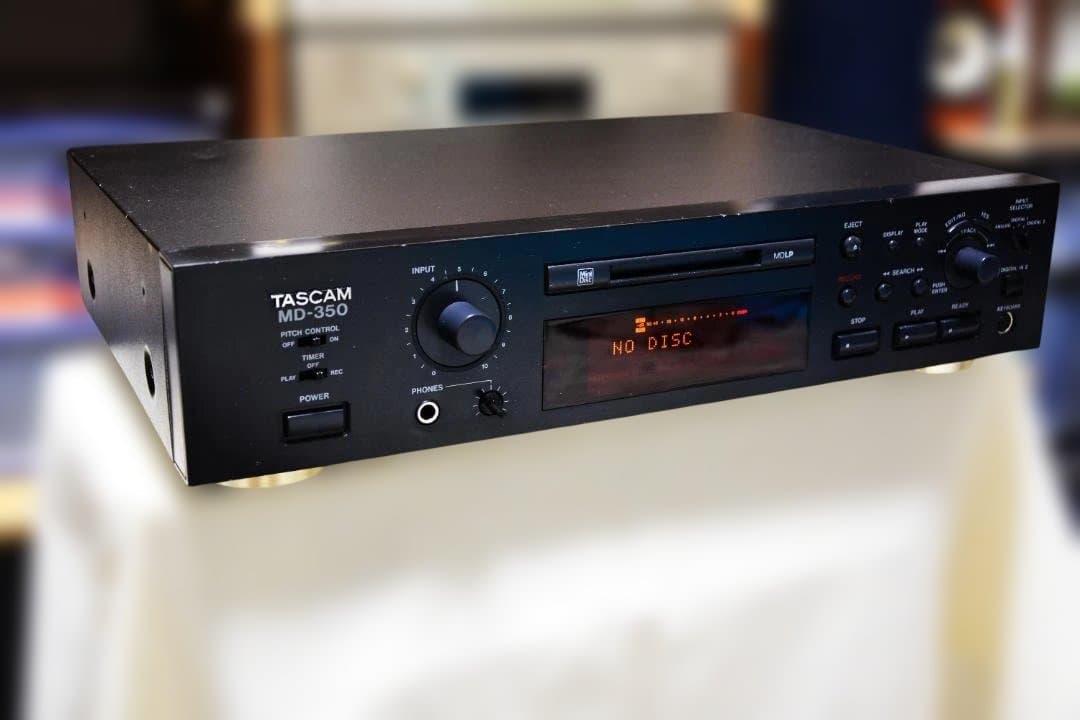 TASCAM MD-350 MDデッキ（業務用）