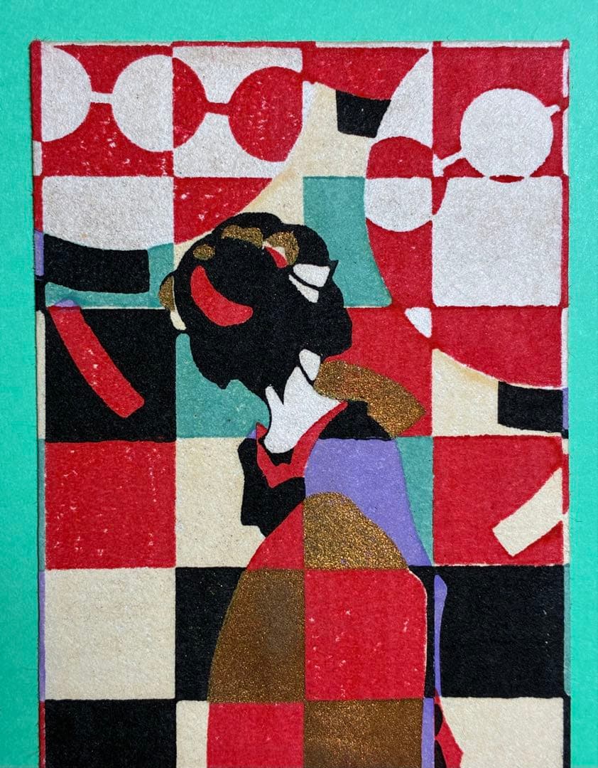 小林かいち　木版画絵封筒　henri様用