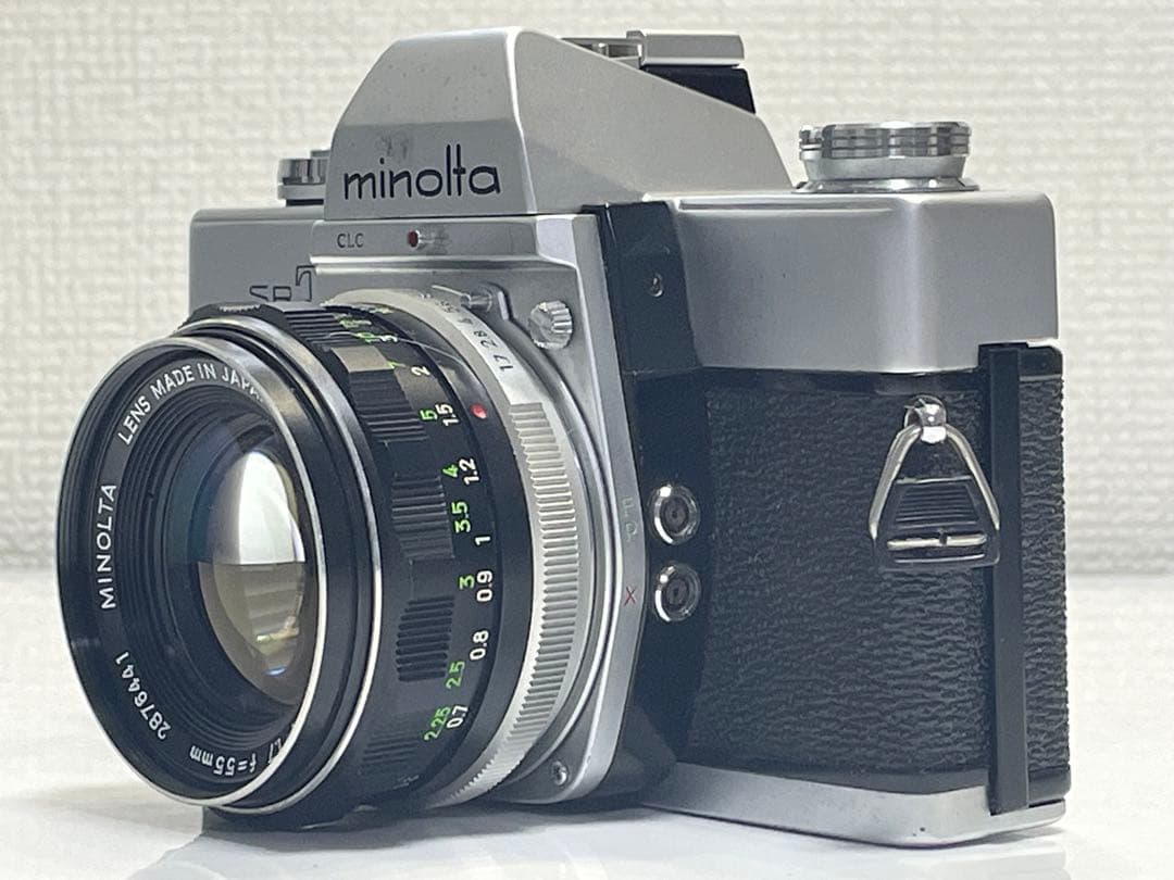 フィルムカメラ minolta SRT101 MC Rokkor-PF 1:1.7 55mm