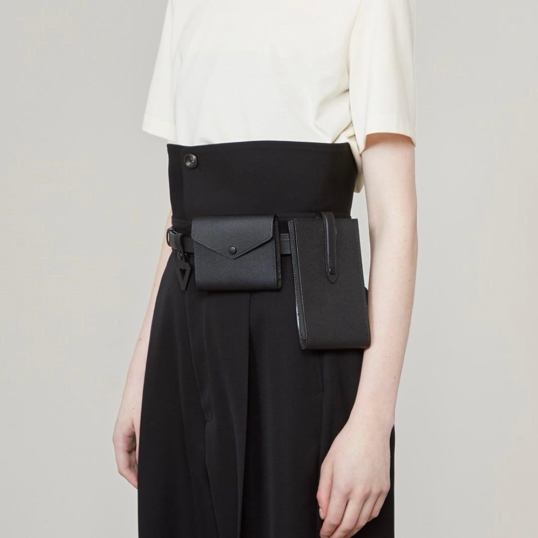 THE RERACS | BELT BAG(BLACK×BLACK)