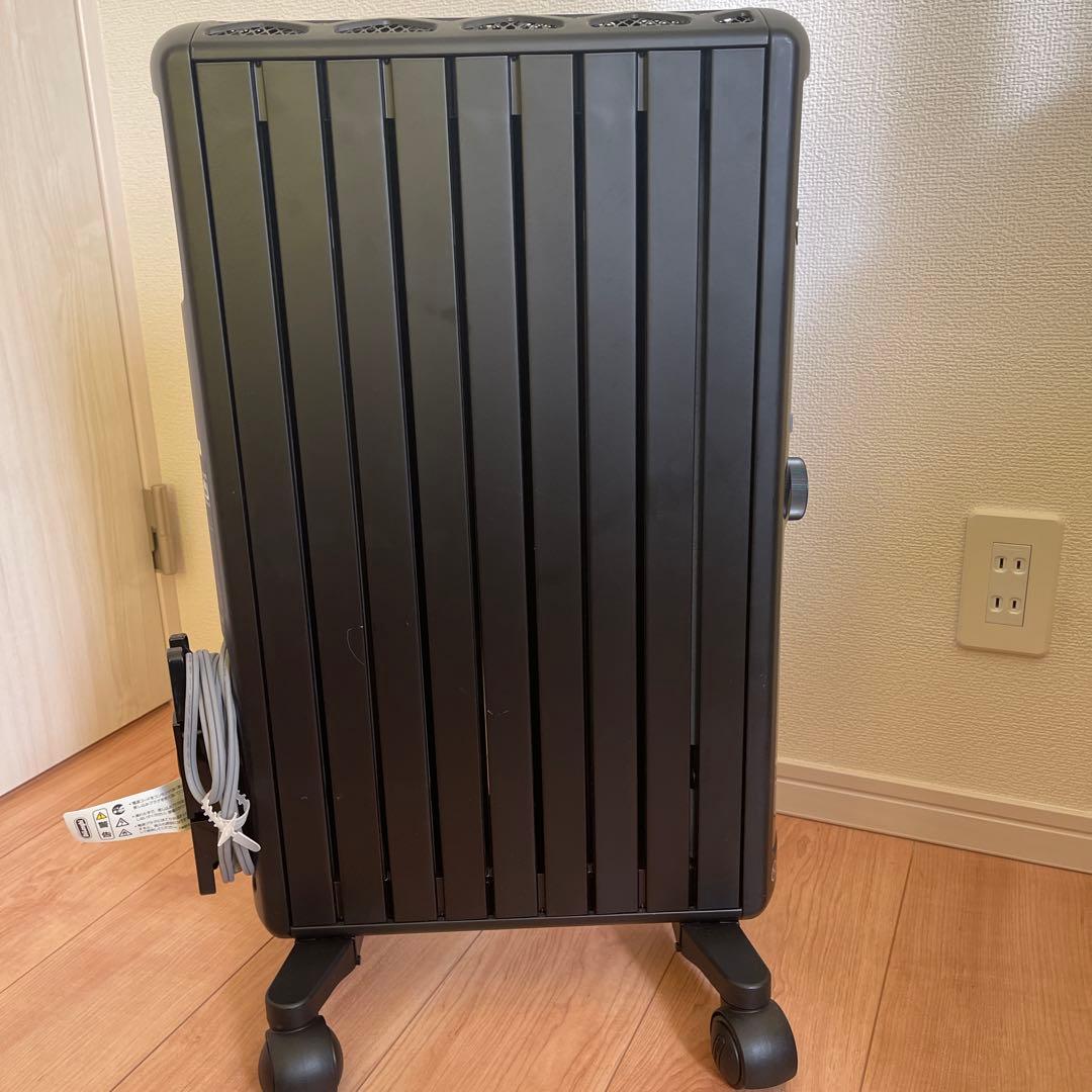 デロンギ　MDHU12-PB オイルヒーター　リモコン付き