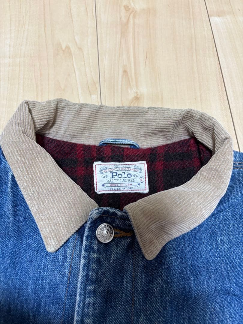 ラルフローレン　デニムジャケット　カバーオール