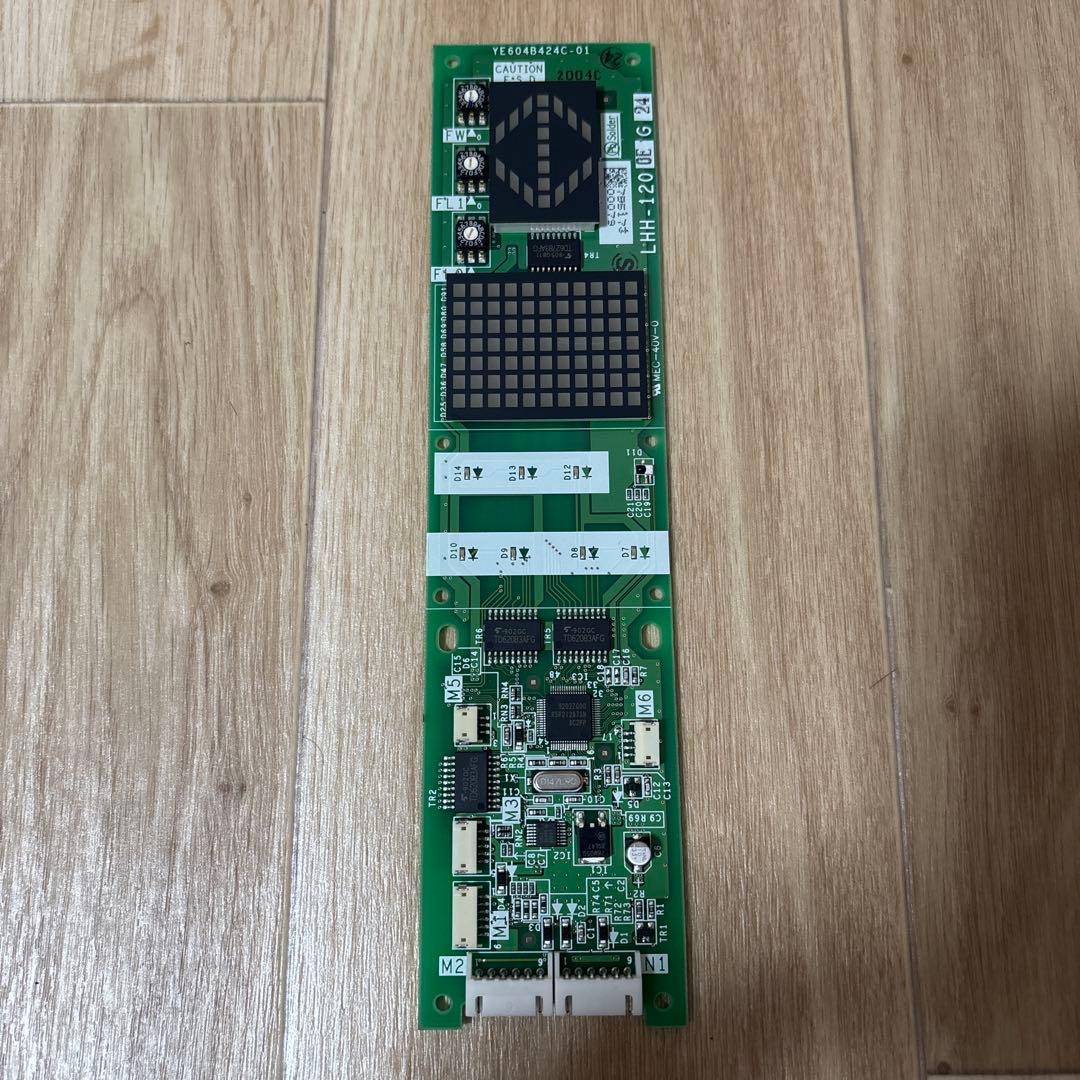 三菱エレベーター　乗場表示基板