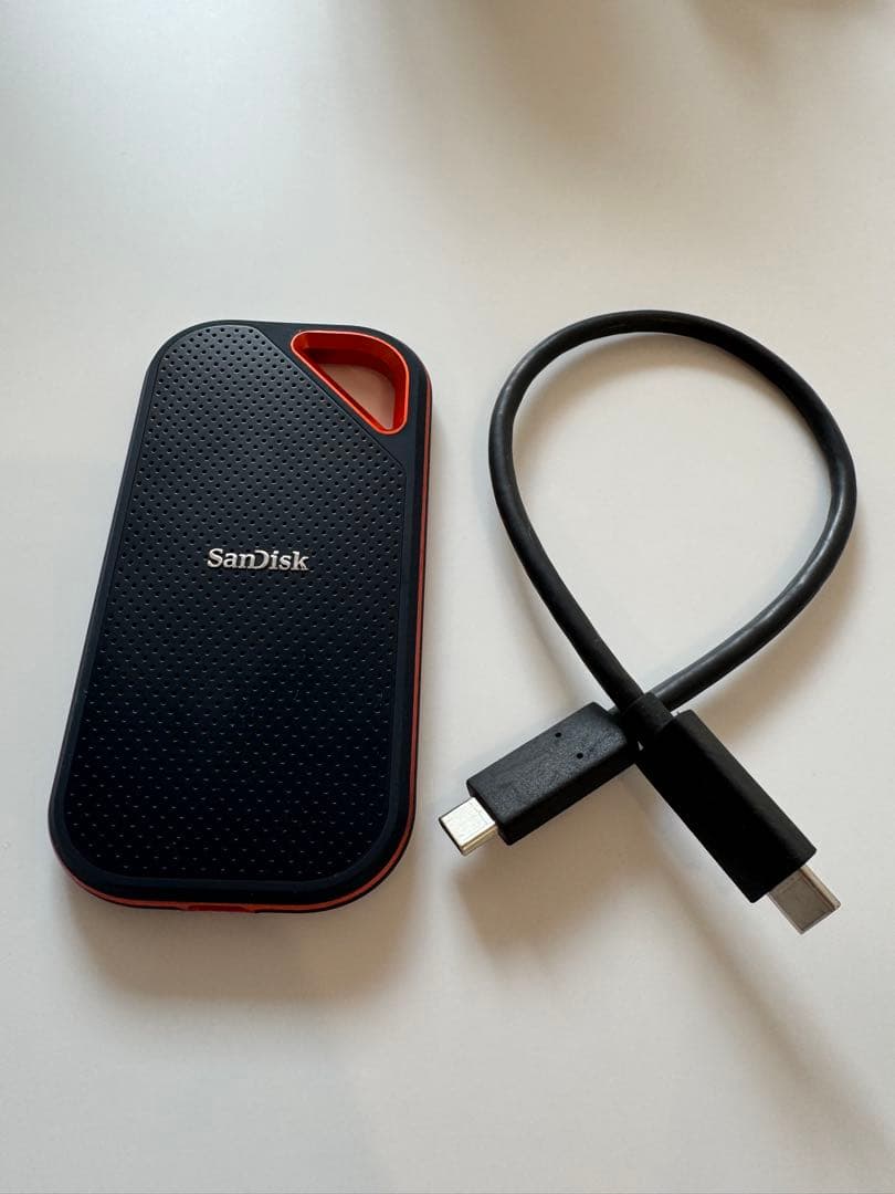 SanDisk エクストリームプロ ポータブルSSD 4TB