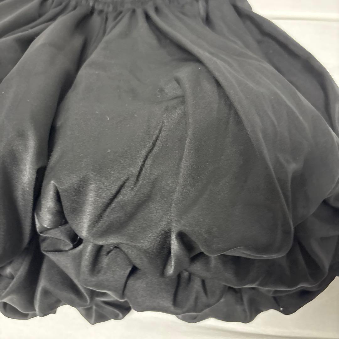 noirkeininomiya ミニバルーンスカート 黒