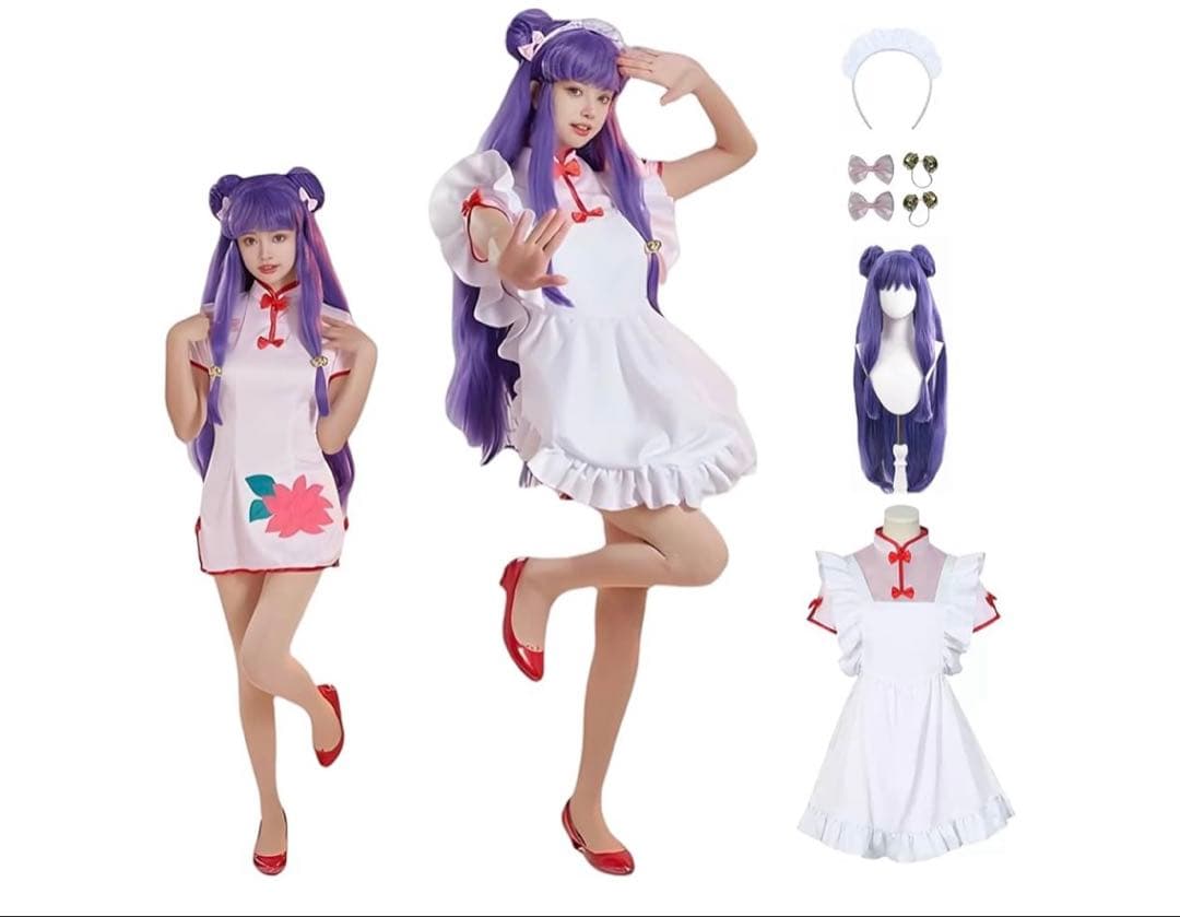 【週末限定値下げ中】らんま1/2 シャンプー　コスプレ衣装、ウィッグ