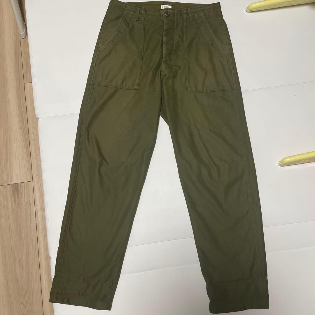 CIOTA スビンコットンバックサテンベイカーパンツ【順次値下げ中】