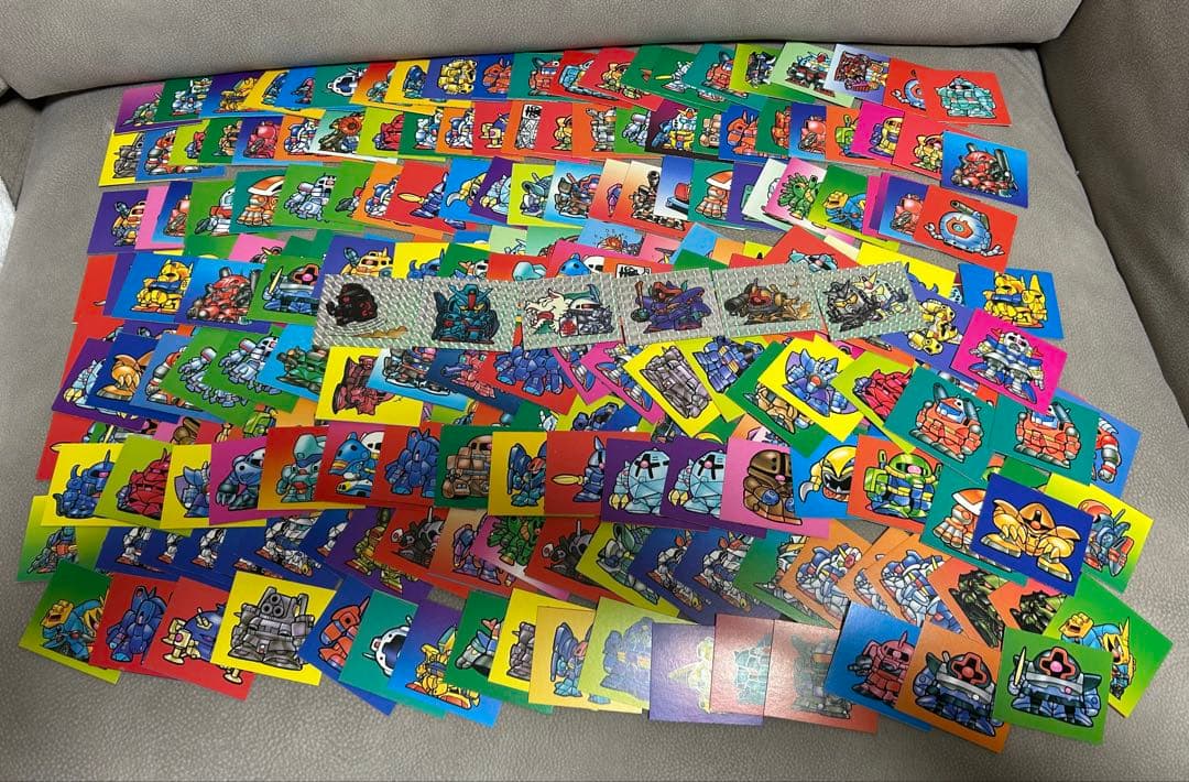 【美品】スーパーディフォルメ ガンダムワールド カード244枚