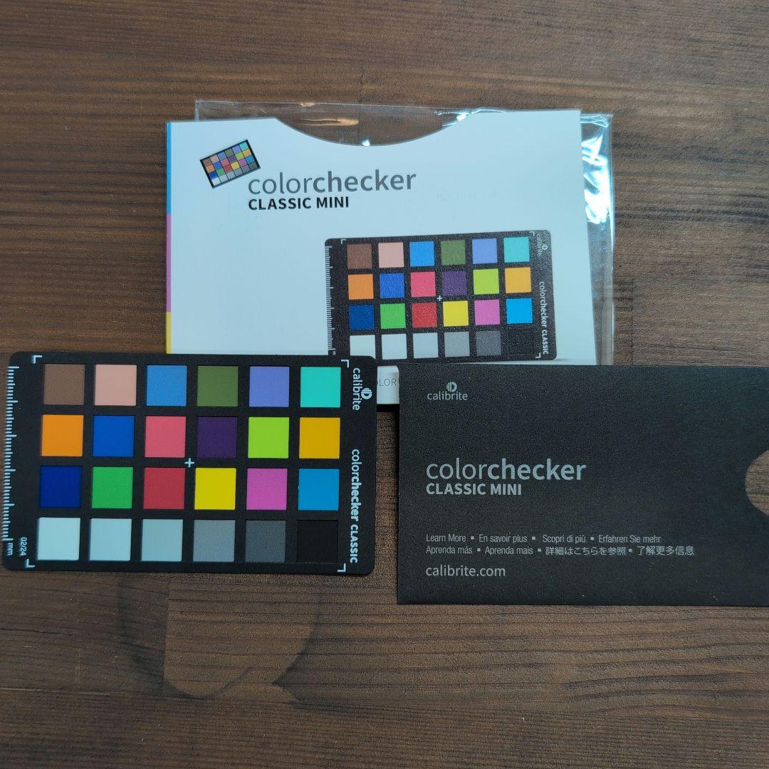 ColorChecker Classic Mini 色彩補正パレット②