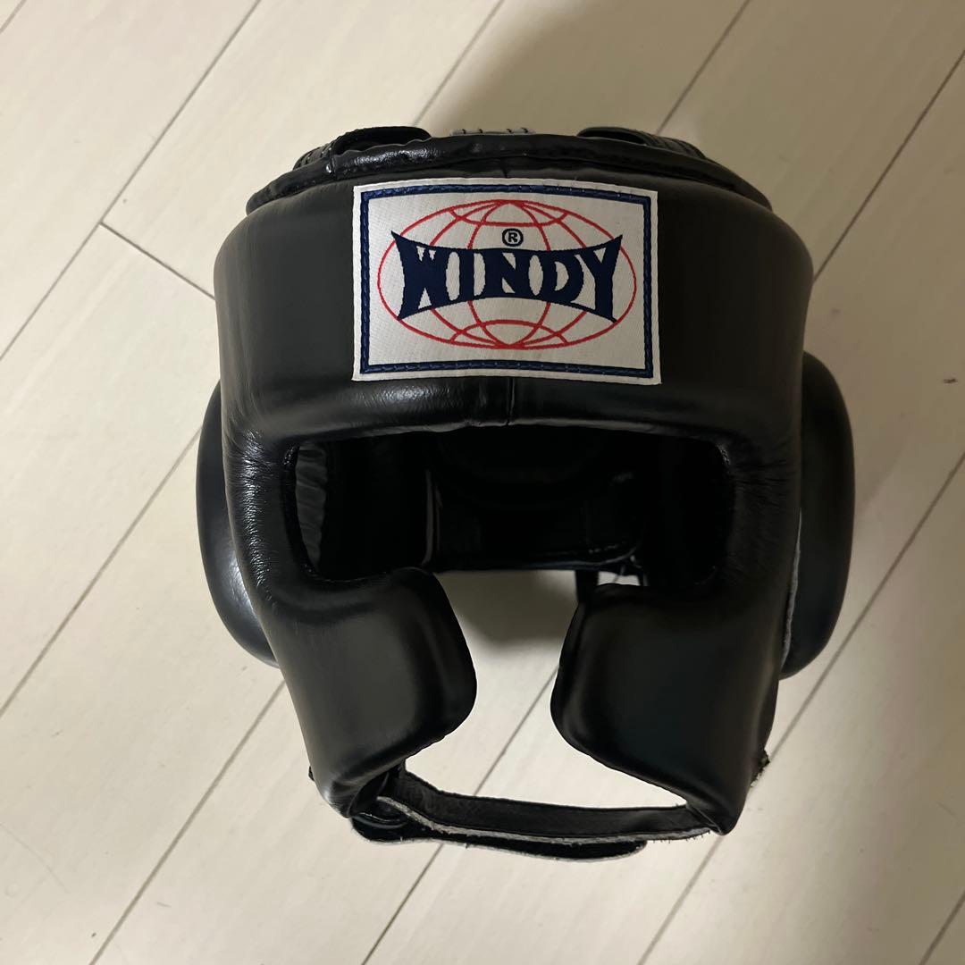 WINDY HP-10 ボクシングヘッドギア Lサイズ 黒
