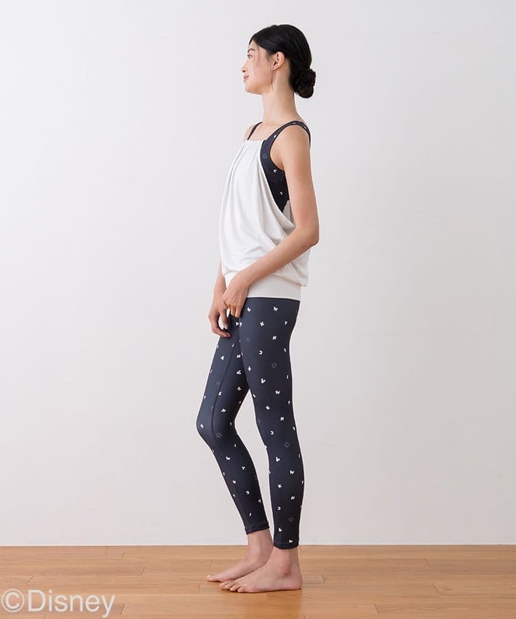 【新品タグ付】ディズニー　ミッキー　レイヤードタンク　トップス　LAVA