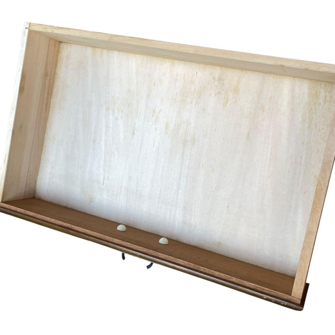 【希少】カリモク コロニアル ライティングビューロー デスク チェスト 木製