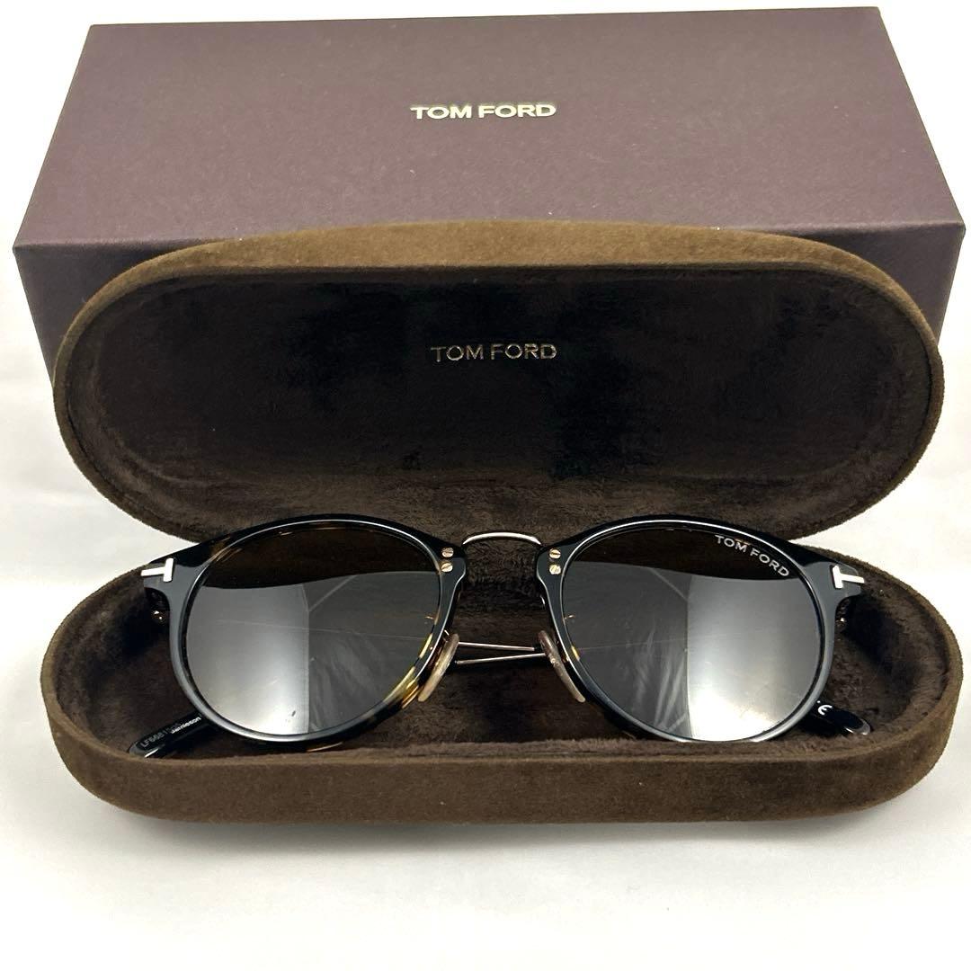 美品　TOMFORD サングラス　Jamieson TF673 52E ブラウン