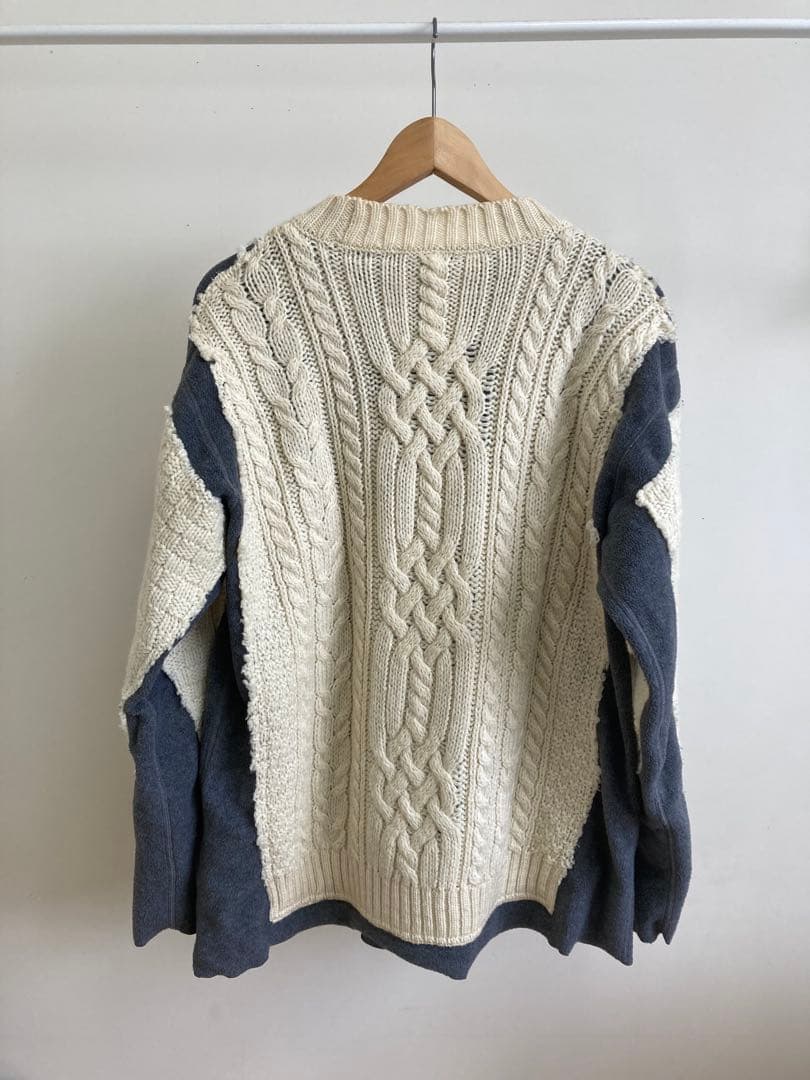 トップス Rebuild by Needles FISHERMAN SWEATER