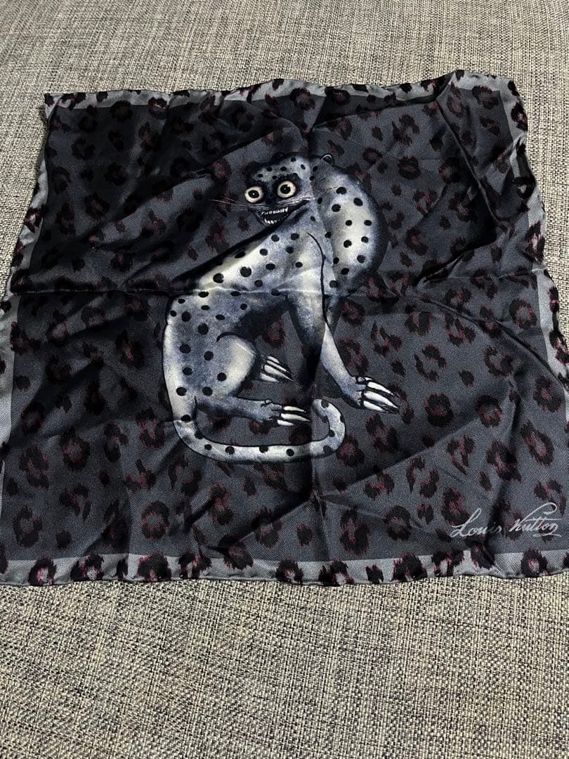 激レア ルイヴィトン チャップマンブラザーズ コラボ ポケットチーフ ハンカチ