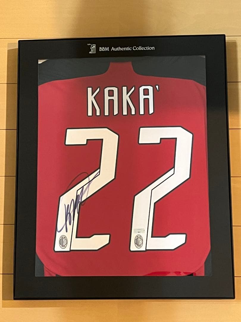 ACミラン カカ サイン入り ユニフォーム BBM鑑定書付き 最終値下げ