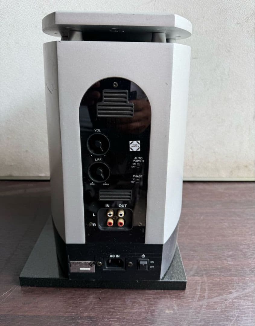 値下げ中古完動品！ECLIPSE スーパーウーファー 316SW 黒大理石台座