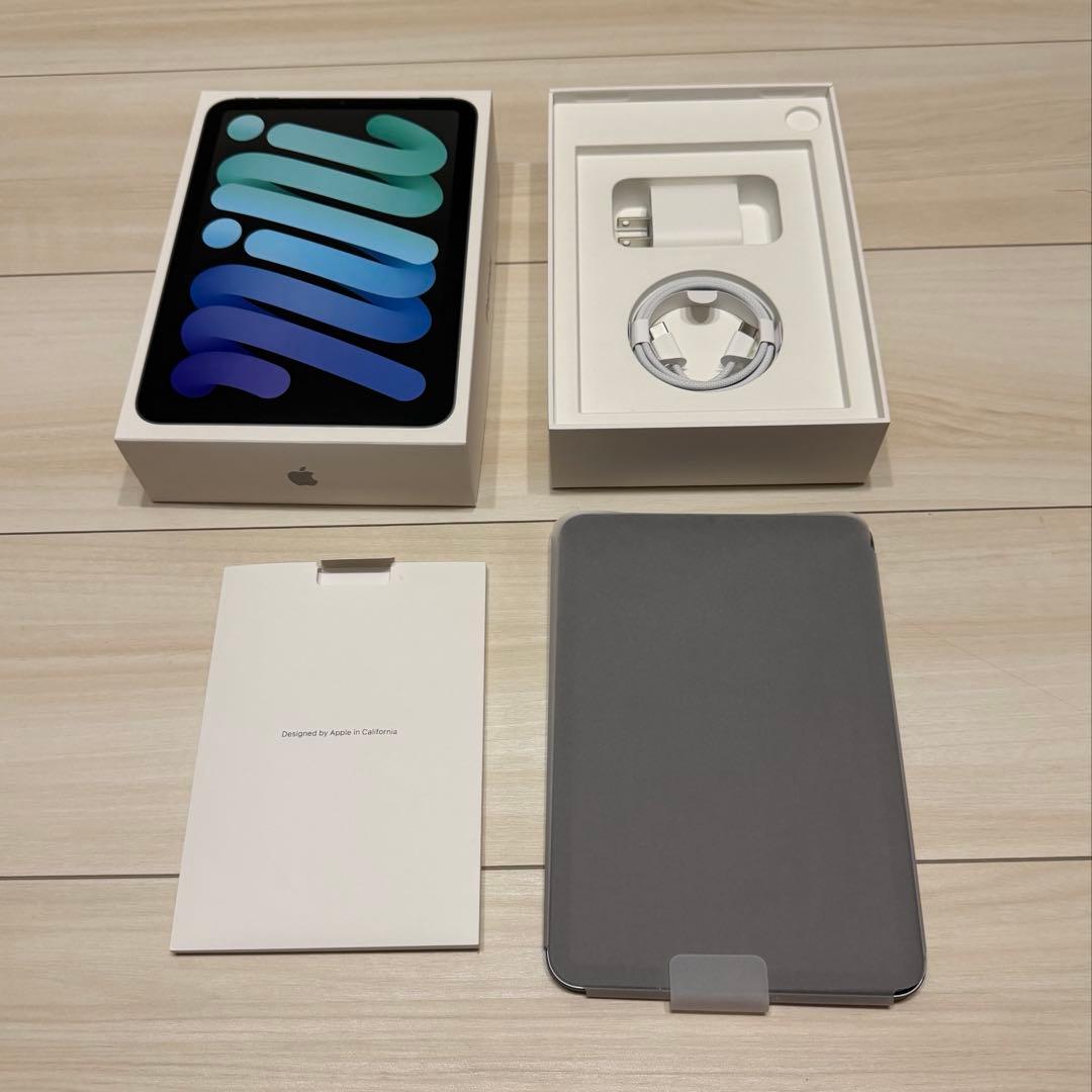 iPad mini第7世代(A17pro)256GB celluler カバー付