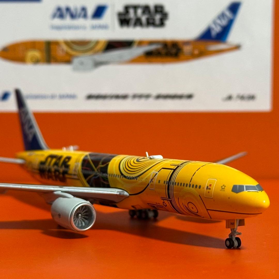 JC ANA C-3PO B777-200ER JA743A 1/400 新品