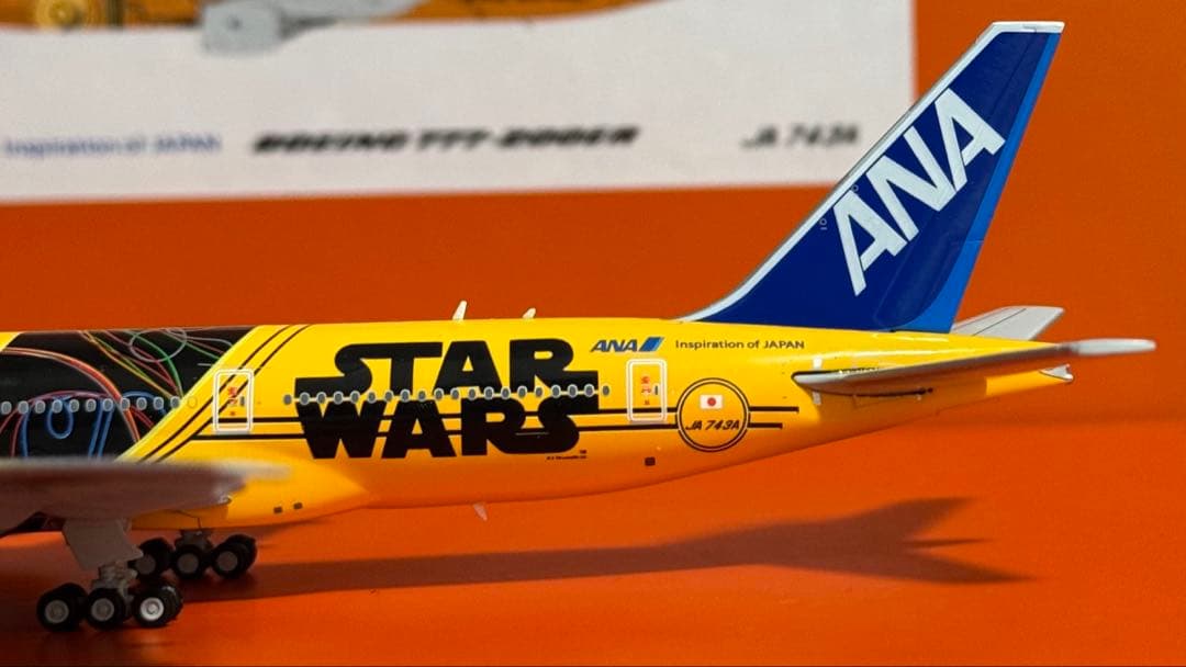JC ANA C-3PO B777-200ER JA743A 1/400 新品