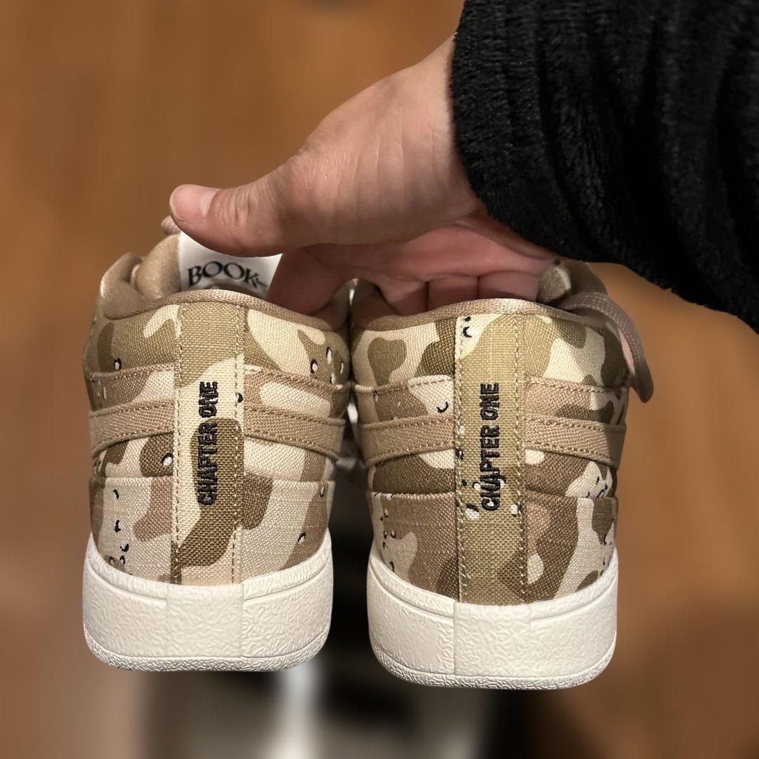 Nike BOOK1カモフラージュ スニーカー