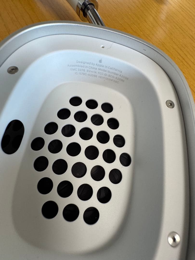 AirPods Max 美品 シルバー カバー付き 使用少なめ