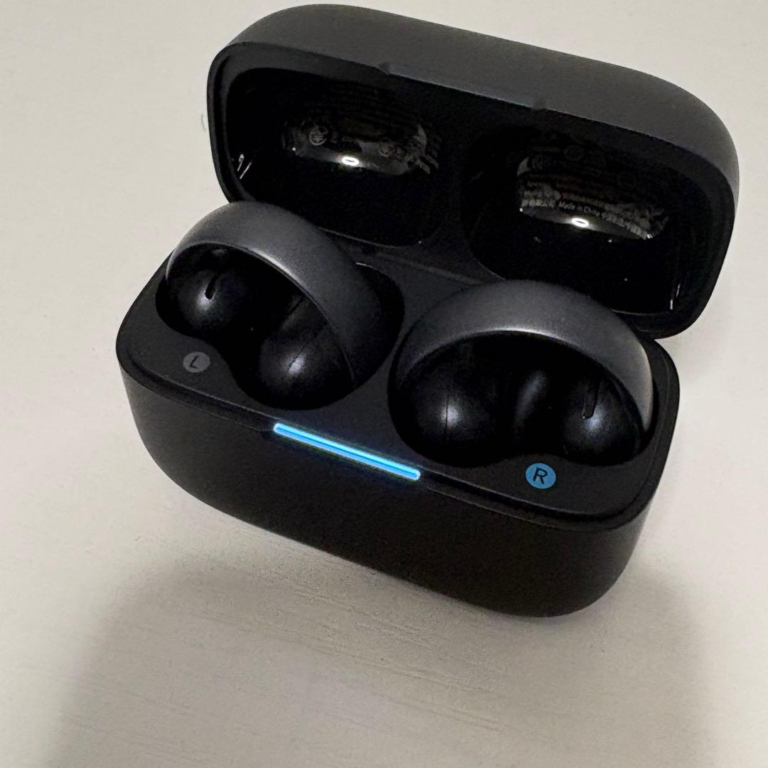 【美品】Anker AeroClip、オープンイヤー型ワイヤレスイヤホン