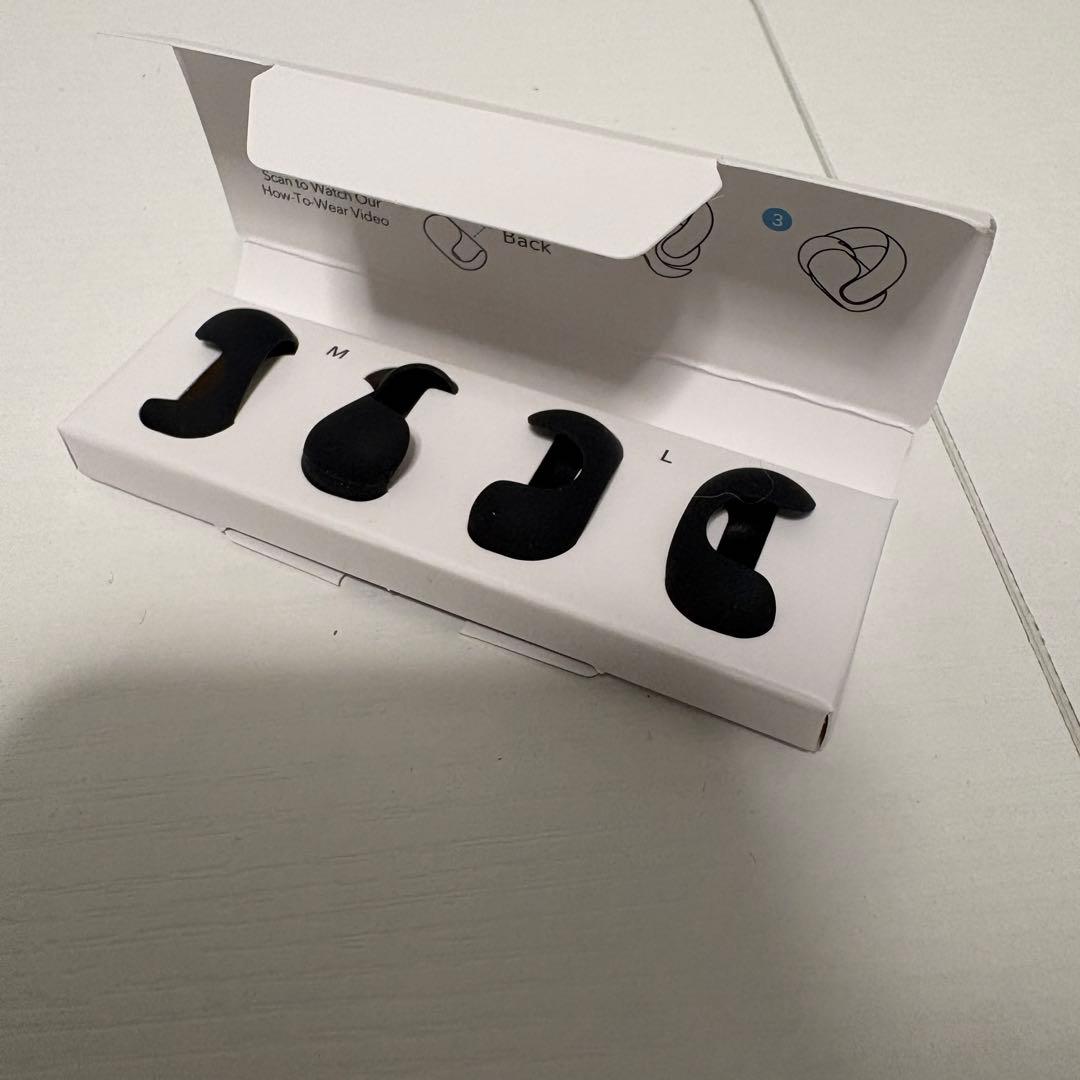 【美品】Anker AeroClip、オープンイヤー型ワイヤレスイヤホン