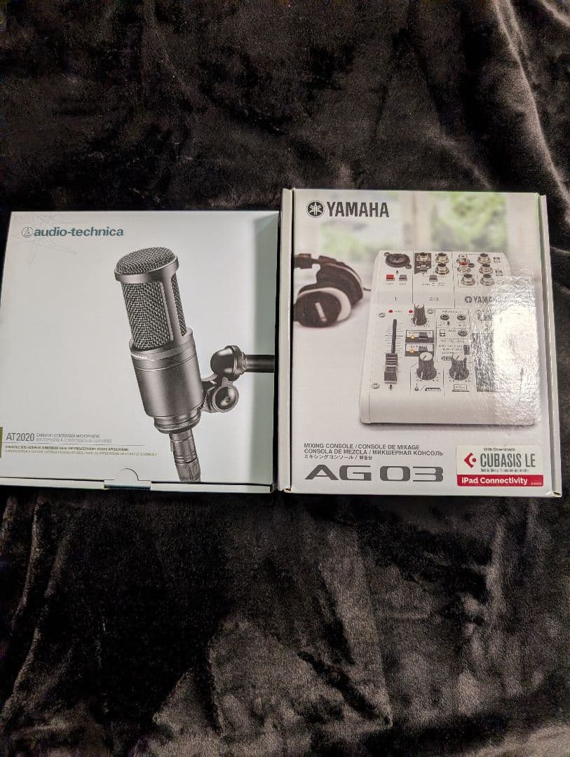 Audio-Technica AT2020 & Yamaha AG03 セット