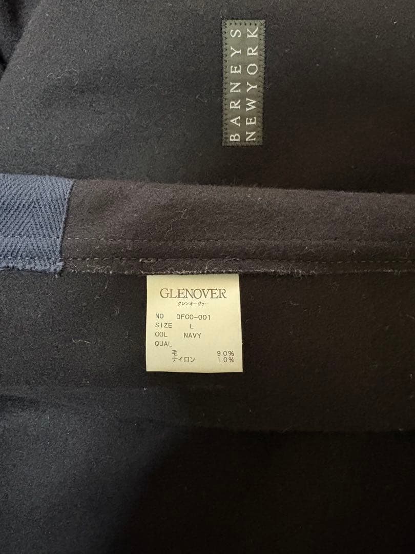 希少 バーニーズニューヨーク×グレンオーバー ダッフルコート 赤峰幸生