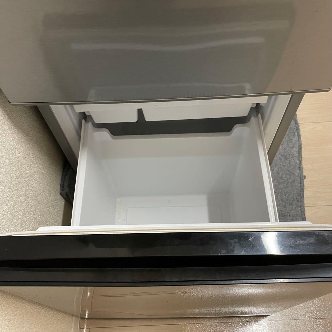 〈送料無料〉アクア ノンフロン冷凍冷蔵庫 AQR-J13H(S) 2019年製