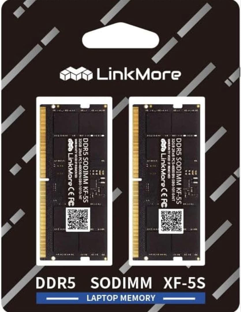 LinkMore DDR5 4800 32GB*2(64GB) ノートPC用